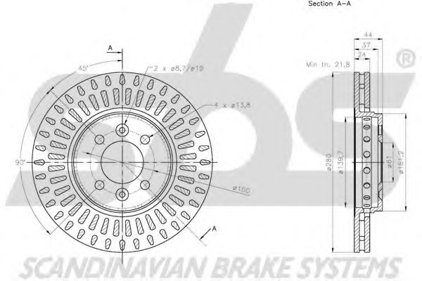 Disc frana 3
