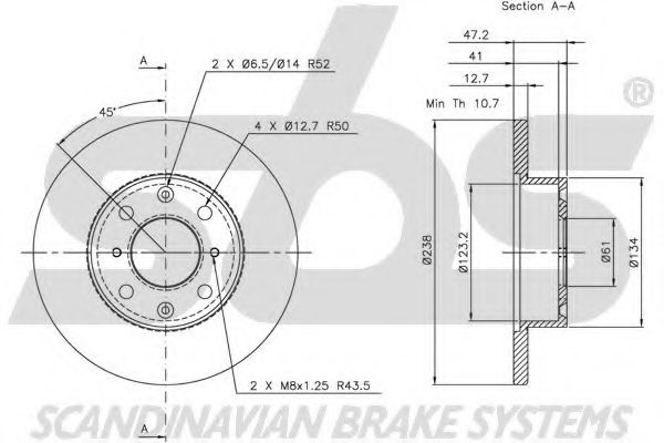 Disc frana 2