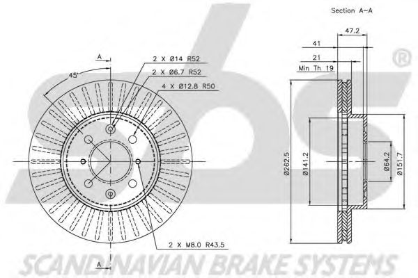 Disc frana 2