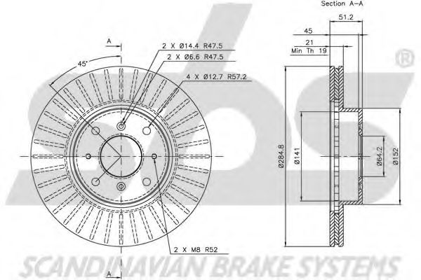 Disc frana 2