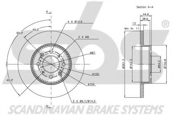 Disc frana 2