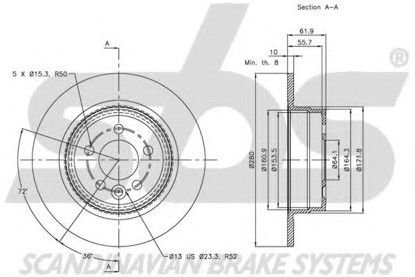 Disc frana 3