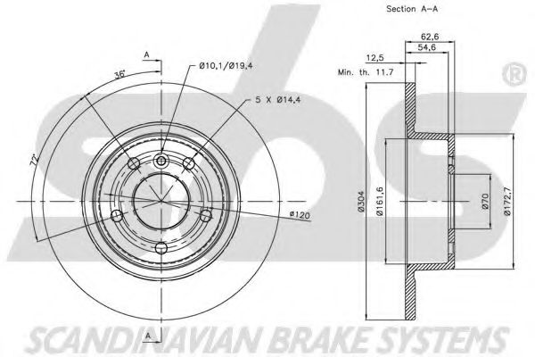 Disc frana 2