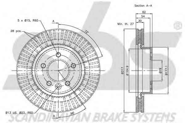 Disc frana 3