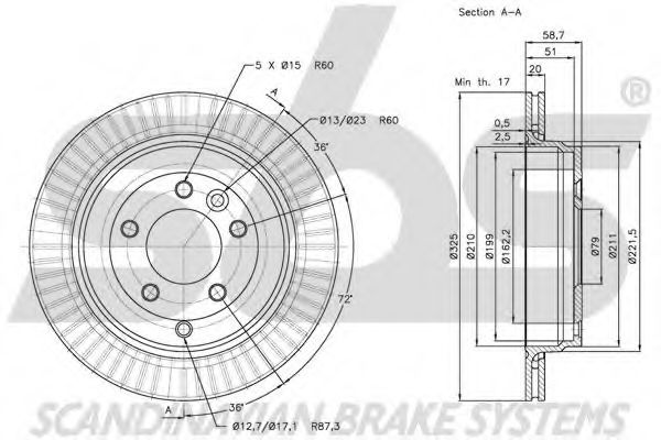 Disc frana 3