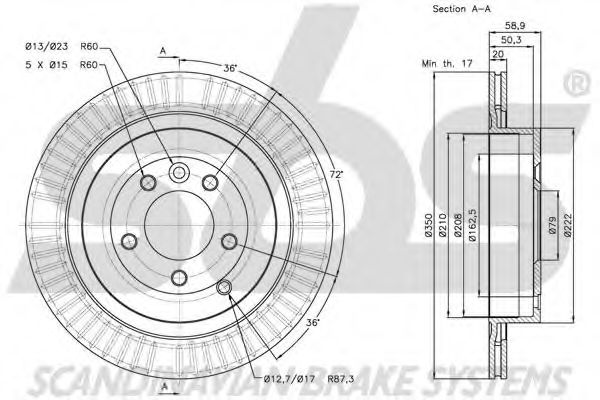 Disc frana 3