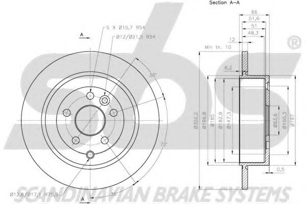 Disc frana 3