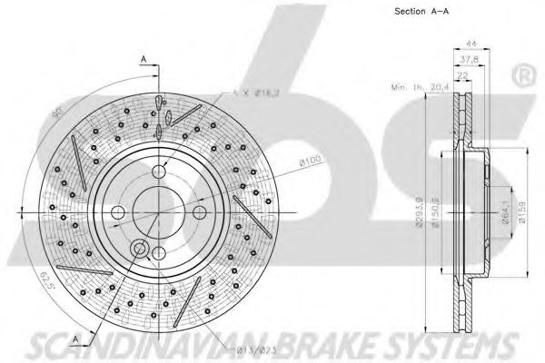Disc frana 3