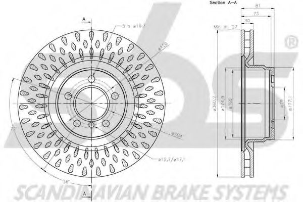 Disc frana 3