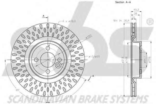 Disc frana 3