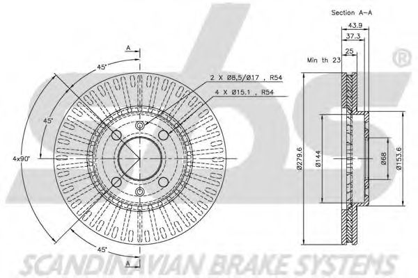 Disc frana 2