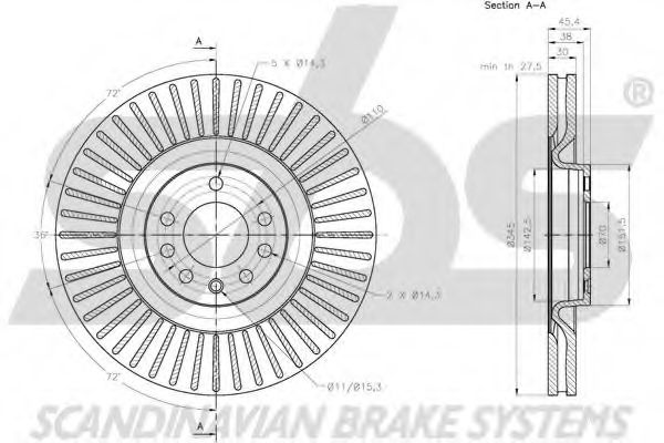 Disc frana 3