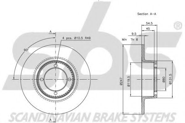 Disc frana 2