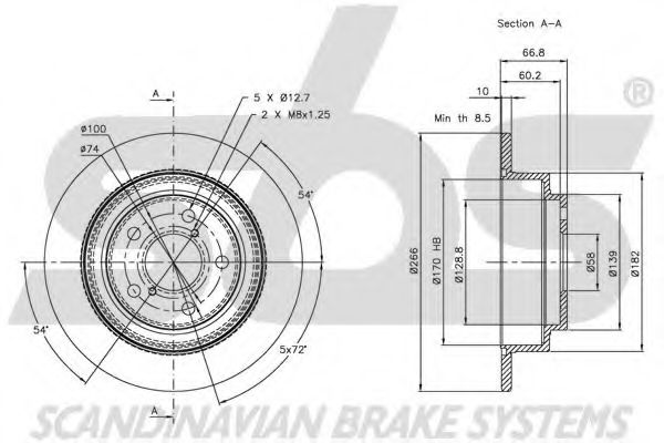 Disc frana 3