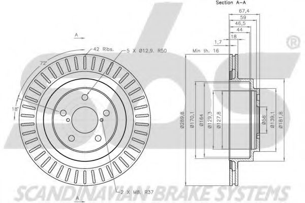 Disc frana 3