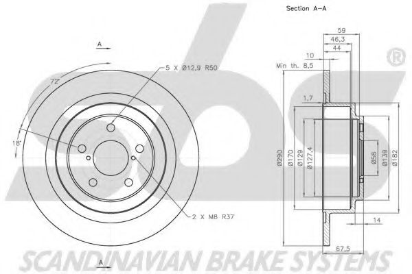 Disc frana 3