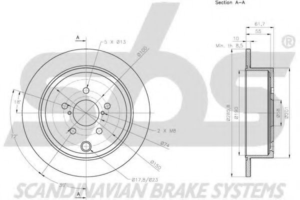 Disc frana 3