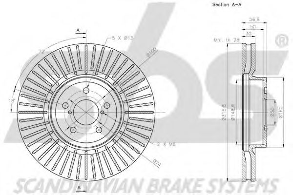 Disc frana 3