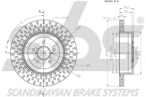 Disc frana 3