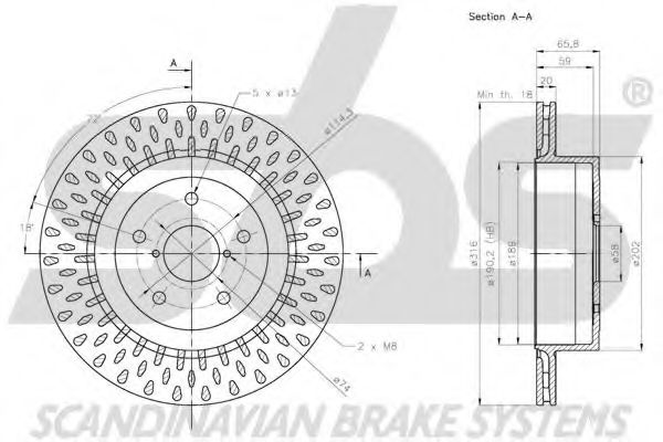 Disc frana 3