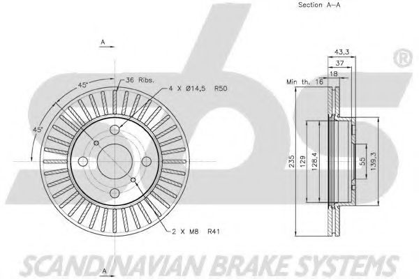 Disc frana 3