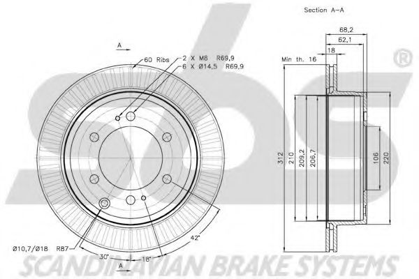 Disc frana 2