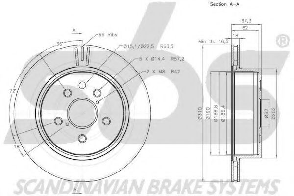 Disc frana 3
