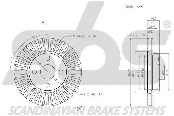 Disc frana 3
