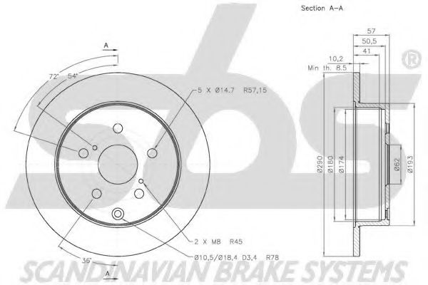 Disc frana 3