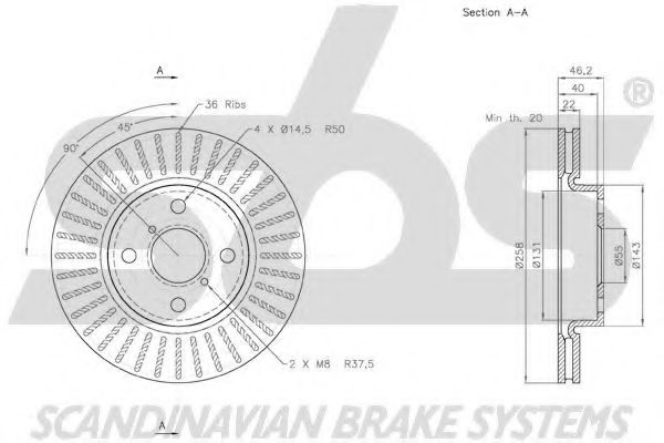 Disc frana 3
