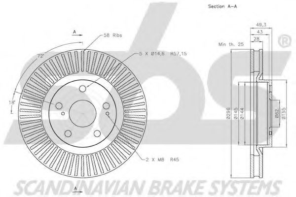 Disc frana 3