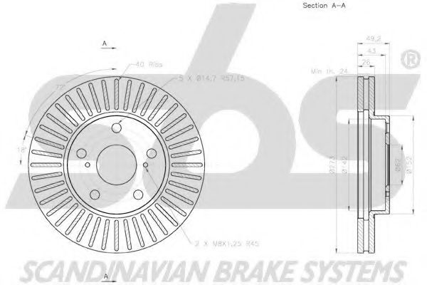 Disc frana 3
