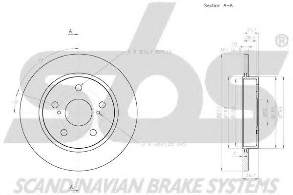 Disc frana 3