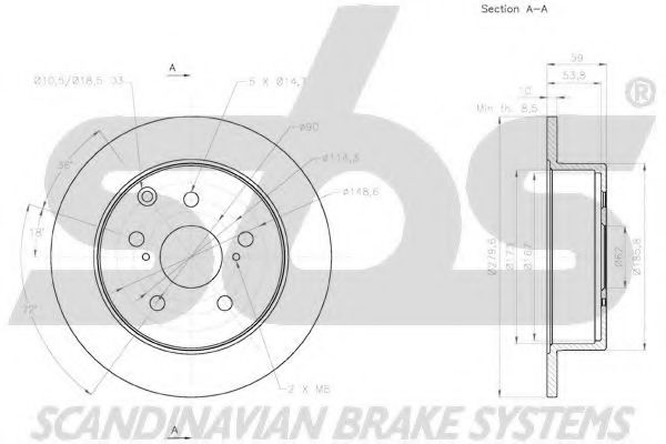 Disc frana 3