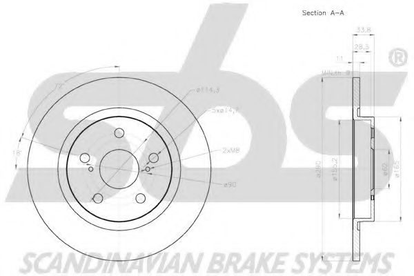 Disc frana 3