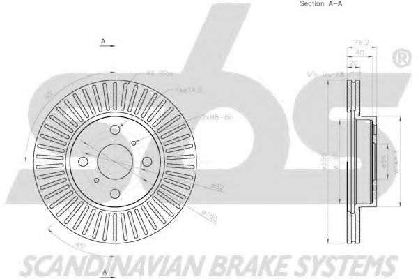 Disc frana 3