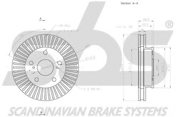 Disc frana 3