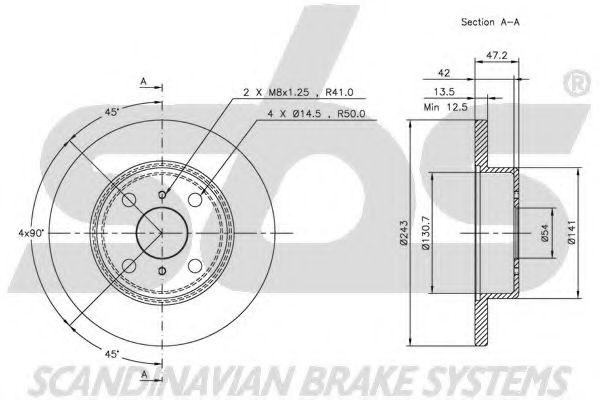 Disc frana 2