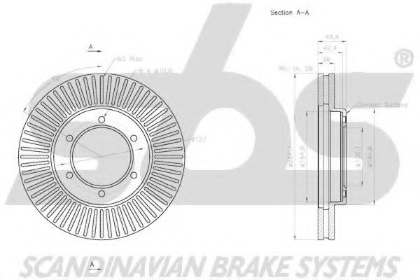 Disc frana 3