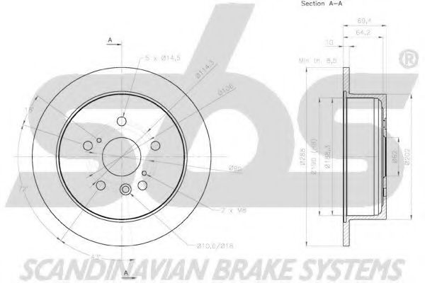 Disc frana 3