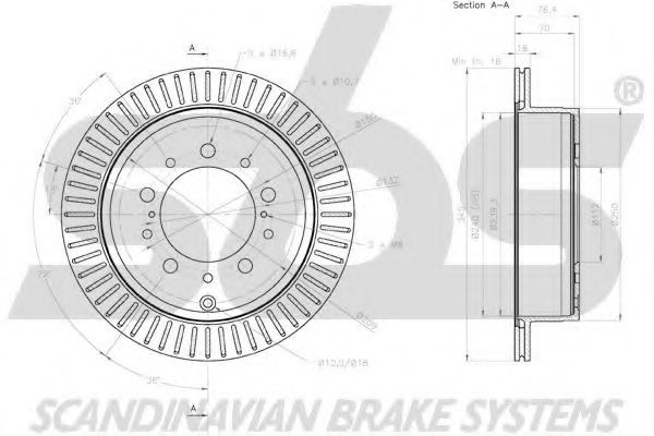 Disc frana 3
