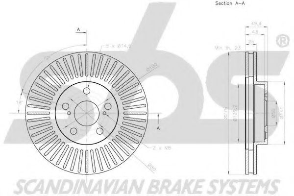 Disc frana 3
