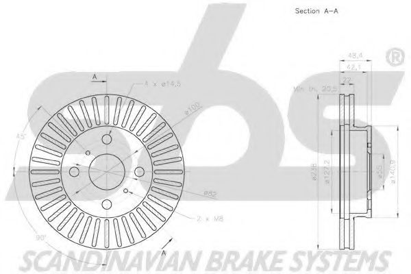 Disc frana 3