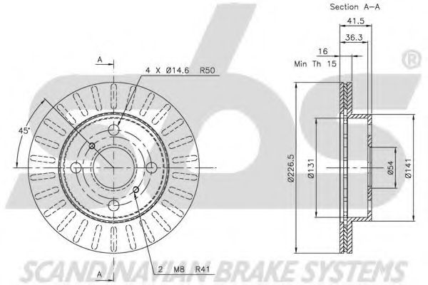 Disc frana 2