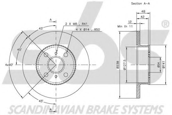 Disc frana 3