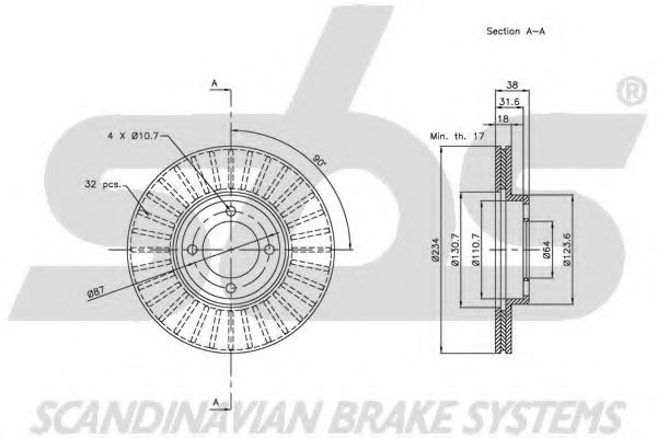 Disc frana 2