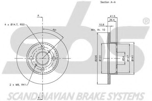 Disc frana 2