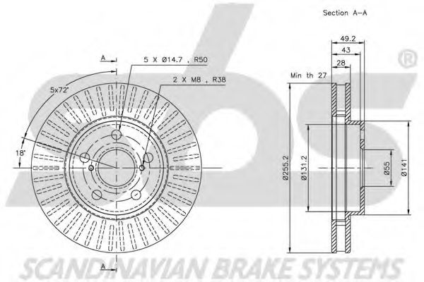 Disc frana 3