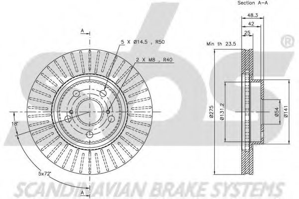 Disc frana 2