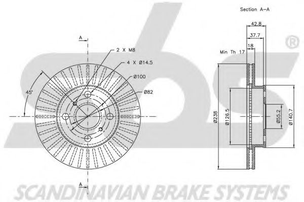 Disc frana 3